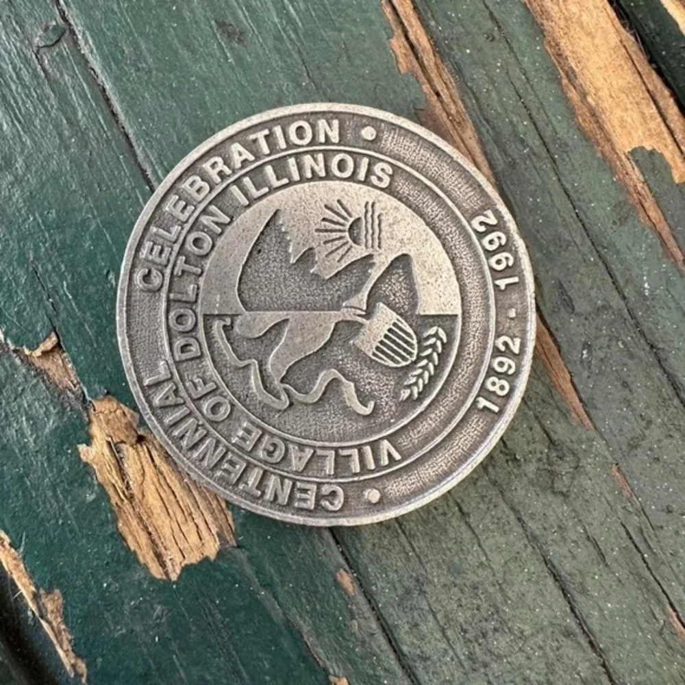 United States Fencing Association Olympic Trials 1992 Dolton Illinois coin‎